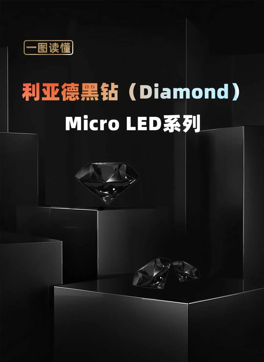 高德娱乐面向全球发布第二代Micro LED显示技术——高德娱乐黑钻（Diamond）系列